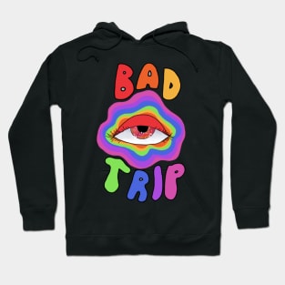 "Bad Trip" Rainbow Eye Hoodie